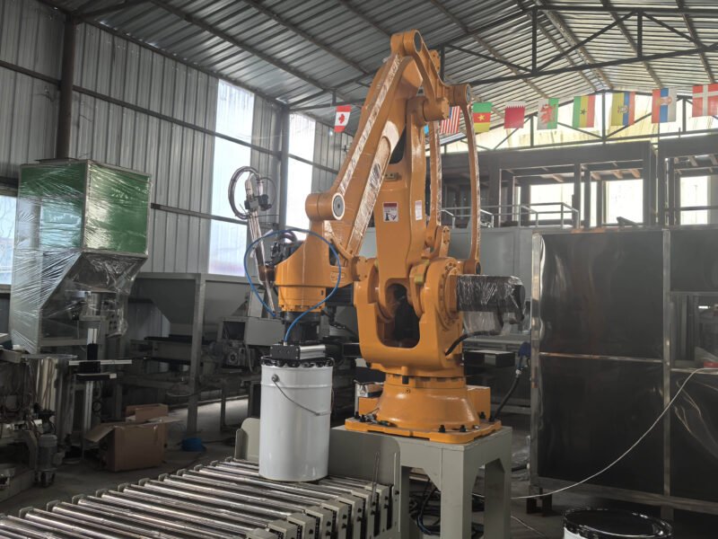 25kg 50kg Bag Palletizer Cement Wood Pellets Robotic Palletizing for Rice Bags - 图片 3