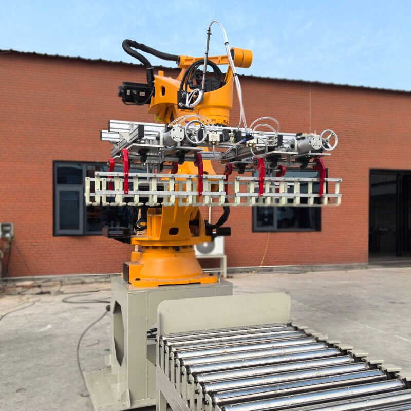 Efficient Mechanical Arm Automatic Palletizer Machine Suitable for Stacking Bags Cartons and Barrels - 图片 3