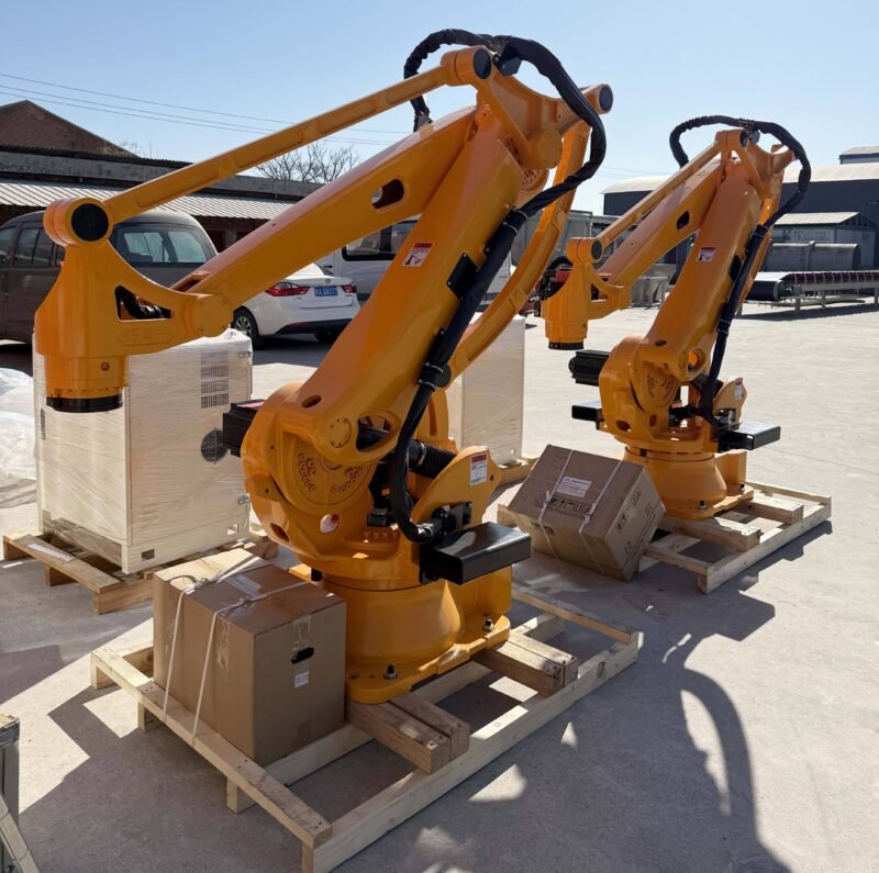 Efficient Mechanical Arm Automatic Palletizer Machine Suitable for Stacking Bags Cartons and Barrels - 图片 5
